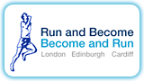 Run and Become logo